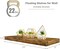 Sorbus Floating Shelves 3 Pack, 24-Inch Wall Mounted Shelves for Wall Decor and Storage with Invisible Brackets